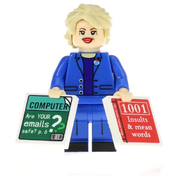 Trump / Hillary MiniFigure -Custom Made- - Picture 3 of 3